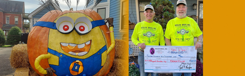 The Great Pumpkin of Aspinwall a Great Success for WTAE-TV’s project Bundle-Up